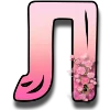 ❤️ Эмодзи «Spring - красивые весенние буковки» для Telegram