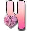 ❤️ Эмодзи «Spring - красивые весенние буковки» для Telegram