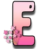 ❤️ Эмодзи «Spring - красивые весенние буковки» для Telegram