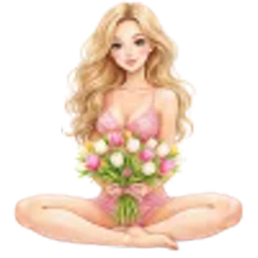 🧘‍♀️ Эмодзи «Весенние разноцветные буквы и иконки» для Telegram