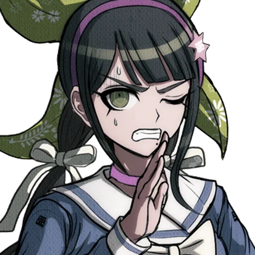 😖 Стикер «Danganronpa Sprites /» для Telegram