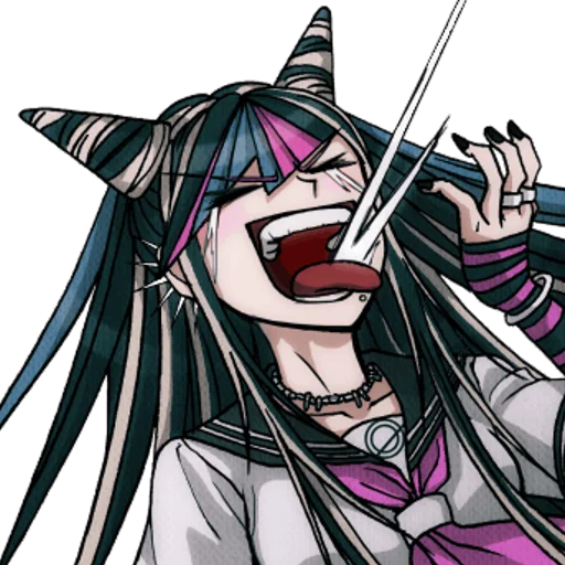 🤣 Стикер «Danganronpa Sprites /» для Telegram
