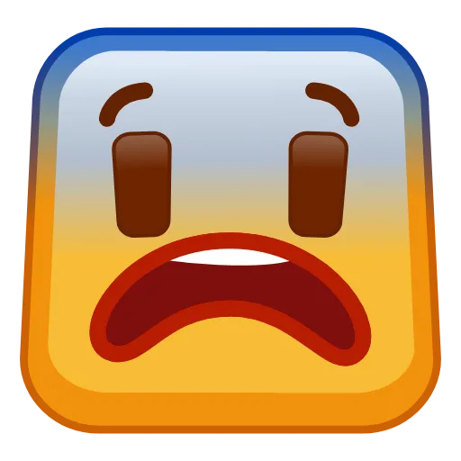 Стикер 47 Square Emoji - квадратные эмоджи