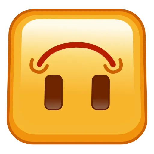 Стикер 9 Square Emoji - квадратные эмоджи