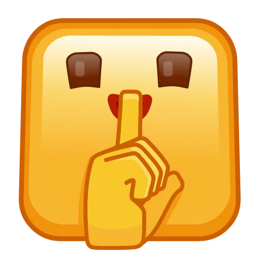Стикер 57 Square Emoji - квадратные эмоджи