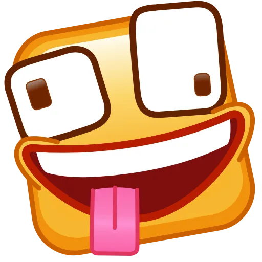 Стикер 18 Square Emoji - квадратные эмоджи