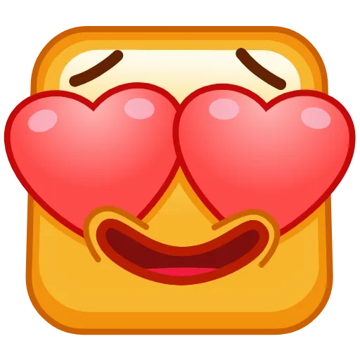 Стикер 12 Square Emoji - квадратные эмоджи