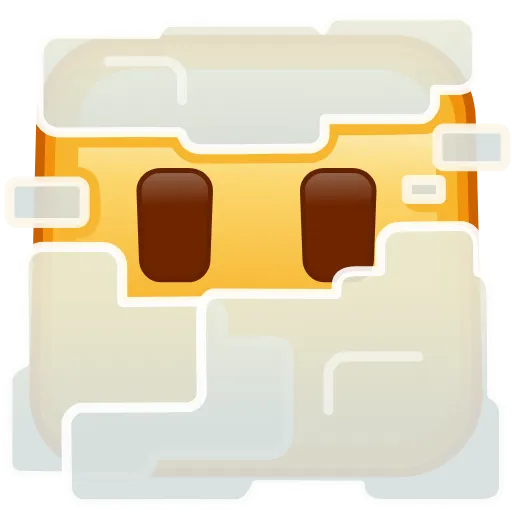 Стикер 45 Square Emoji - квадратные эмоджи