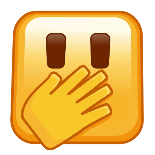 Стикер 55 Square Emoji - квадратные эмоджи