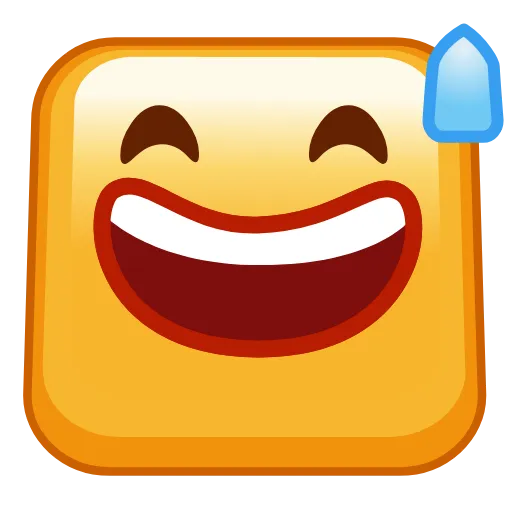Стикер 3 Square Emoji - квадратные эмоджи