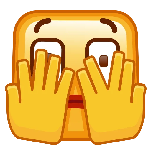 Стикер 53 Square Emoji - квадратные эмоджи