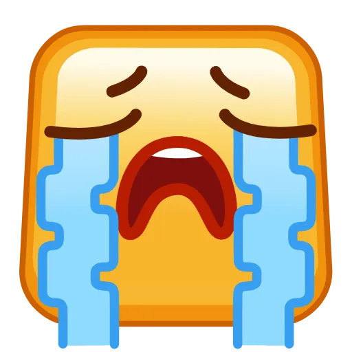 Стикер 36 Square Emoji - квадратные эмоджи