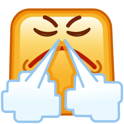 Стикер 37 Square Emoji - квадратные эмоджи