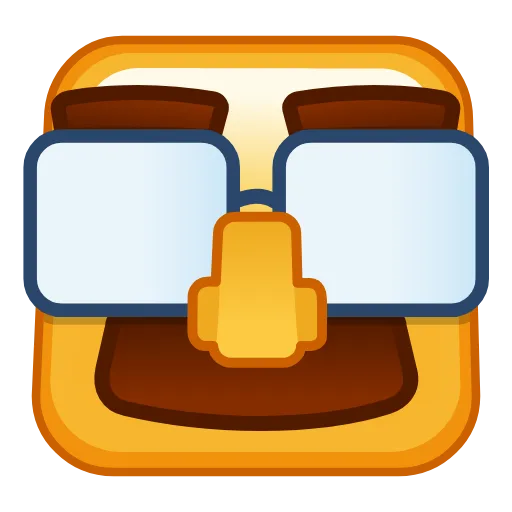 Стикер 23 Square Emoji - квадратные эмоджи