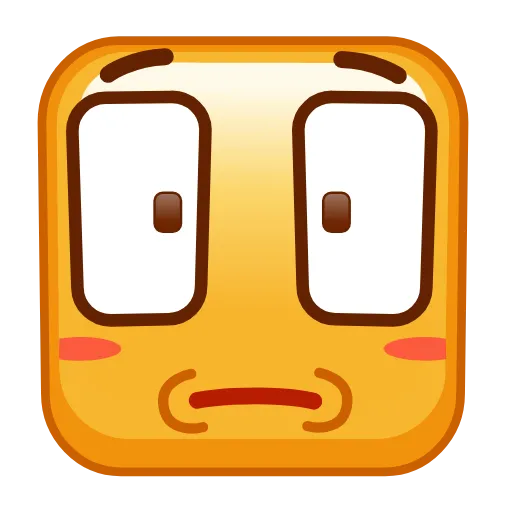 Стикер 42 Square Emoji - квадратные эмоджи