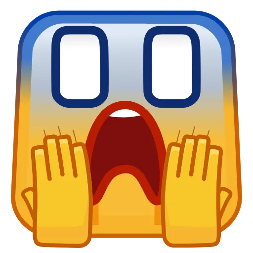 Стикер 46 Square Emoji - квадратные эмоджи
