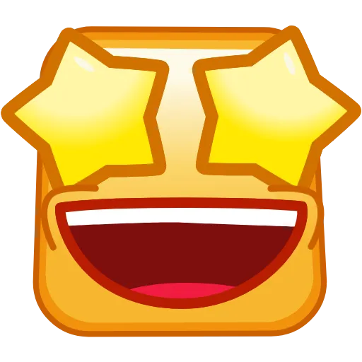 Стикер 24 Square Emoji - квадратные эмоджи