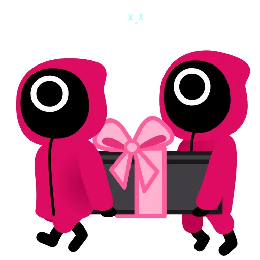 Стикер 18 Squid Game