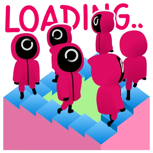 Стикер 27 Squid Game