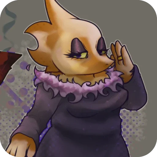 😏 Стикер «ᴜɴᴅᴇʀꜰᴇʟʟ sᴀʟᴘʜʏs ʙʏ» для Telegram