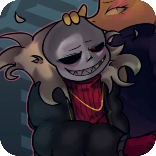 😏 Стикер «Underfell Salphys» для Telegram