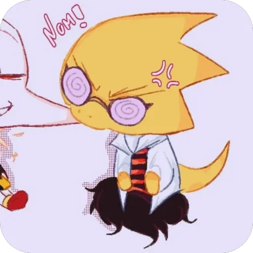 😠 Стикер «Underfell Salphys» для Telegram