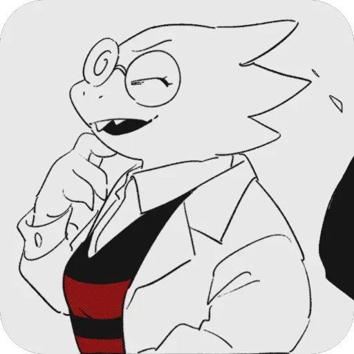 😄 Стикер «Underfell Salphys» для Telegram