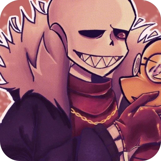 😏 Стикер «Underfell Salphys» для Telegram