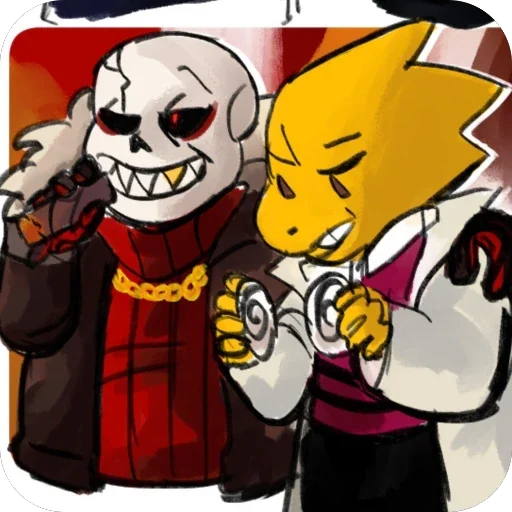 🚬 Стикер «Underfell Salphys» для Telegram