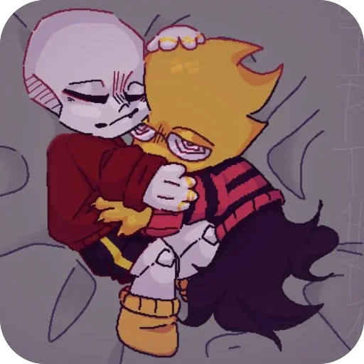😴 Стикер «Underfell Salphys» для Telegram