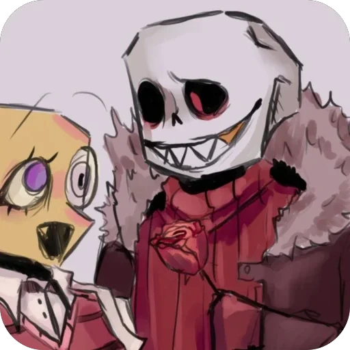 🌹 Стикер «Underfell Salphys» для Telegram