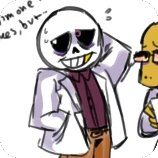 😅 Стикер «Underfell Salphys» для Telegram