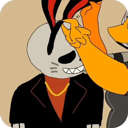 🐰 Стикер «Underfell Salphys» для Telegram