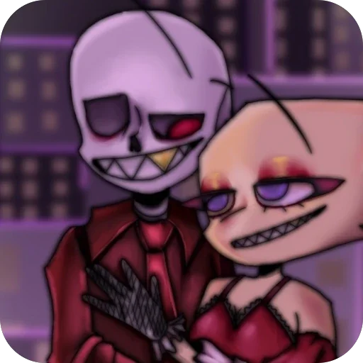 😏 Стикер «Underfell Salphys» для Telegram