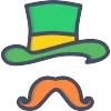 Стикер 15 St.Patrick 's Day - эмодзи ко дню святого патрика