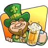 Стикер 21 St.Patrick 's Day - эмодзи ко дню святого патрика