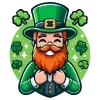 Стикер 38 St.Patrick 's Day - эмодзи ко дню святого патрика