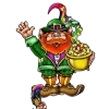 Стикер 10 St.Patrick 's Day - эмодзи ко дню святого патрика