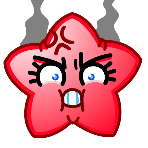 Стикер 14 Star Emoji