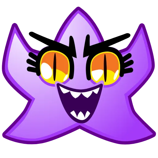 Стикер 19 Star Emoji