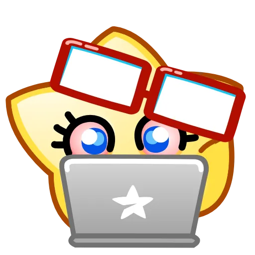 Стикер 25 Star Emoji