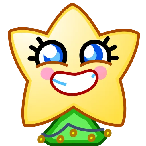 Стикер 39 Star Emoji