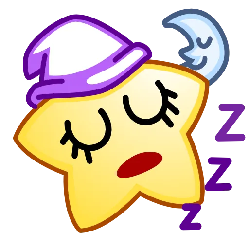 Стикер 17 Star Emoji