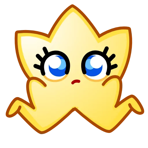 Стикер 24 Star Emoji
