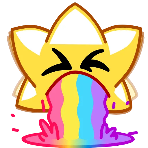 Стикер 18 Star Emoji