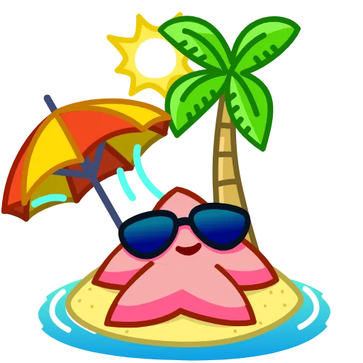 Стикер 31 Star Emoji