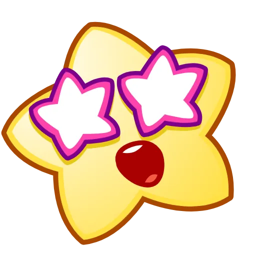 Стикер 7 Star Emoji