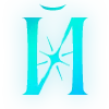 ✨ Эмодзи «Голубые буквы с блёстками и иконки» для Telegram