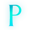 ✨ Эмодзи «Голубые буквы с блёстками и иконки» для Telegram