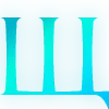 ✨ Эмодзи «Голубые буквы с блёстками и иконки» для Telegram